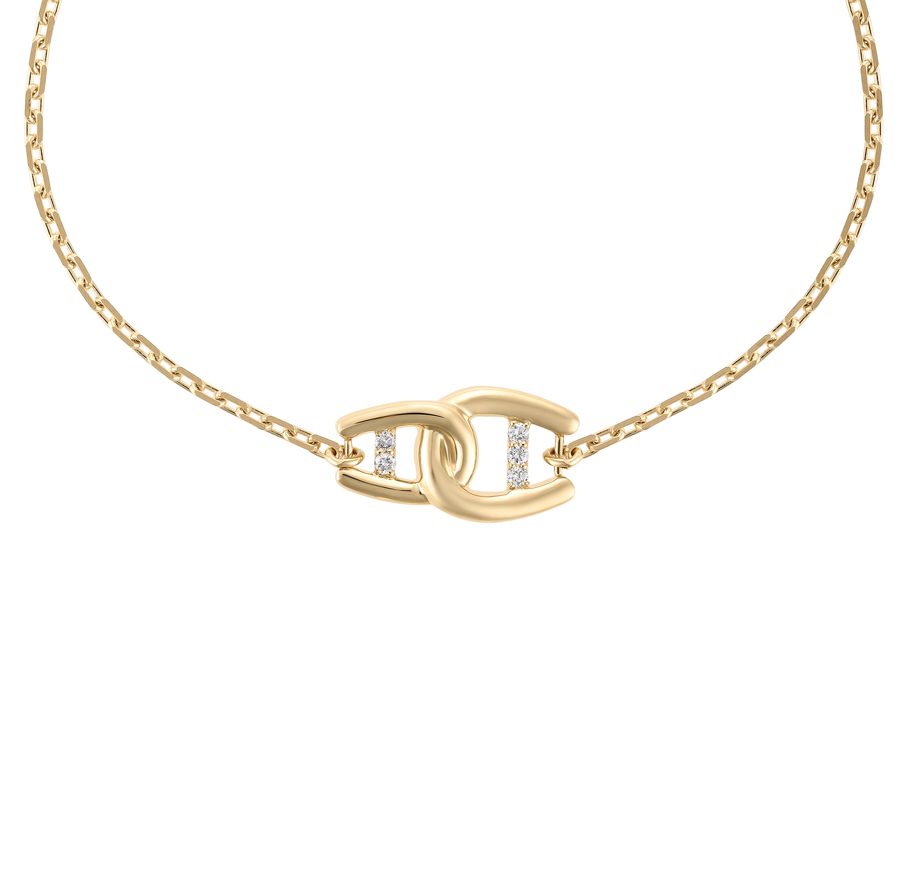 Bracelet Double A Chaine