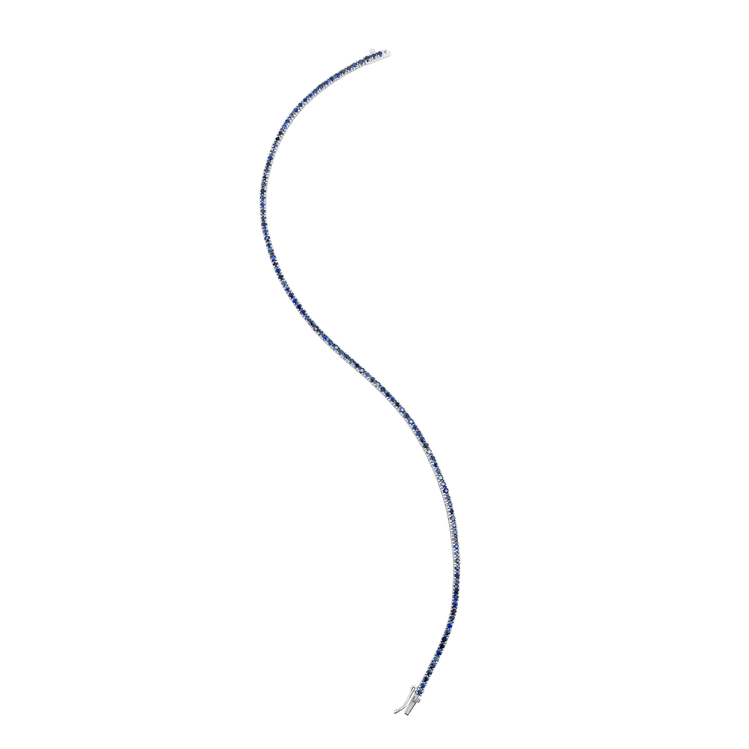 Bracelet Tennis en Saphirs